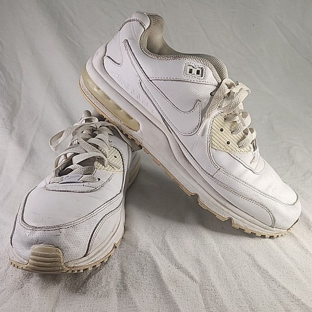 Shoes NIKE Air Max Wright 2013 White Running Sneakers Tennis Mens 13